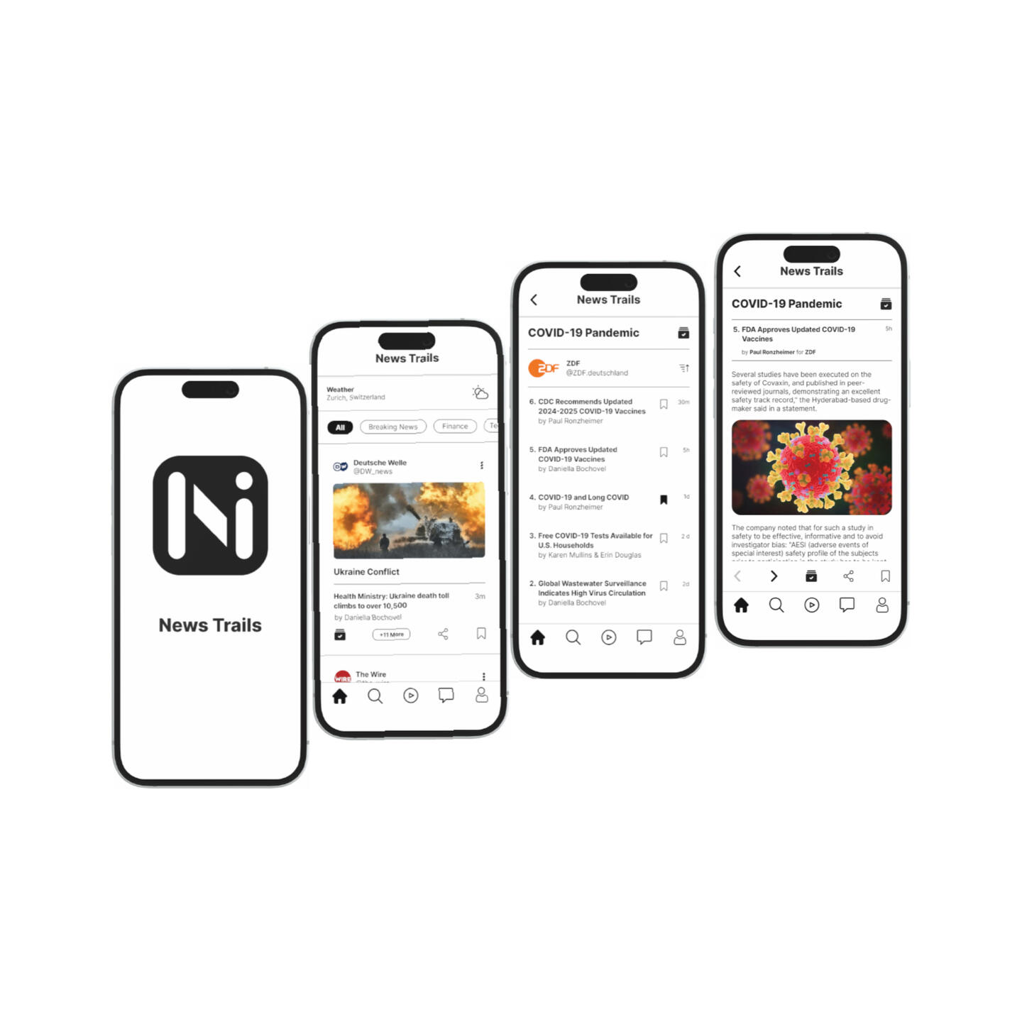 Open UX Case Study - News Trails